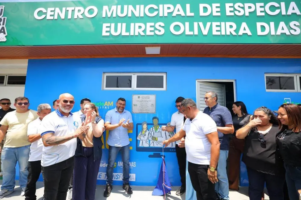 Governador Wilson Lima assina ordem de serviço para reforma de hospital em Urucurituba e inaugura Telessaúde