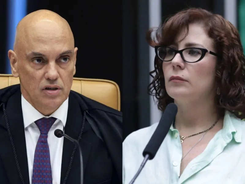 Alexandre de Moraes autoriza retorno de Carla Zambelli às redes sociais